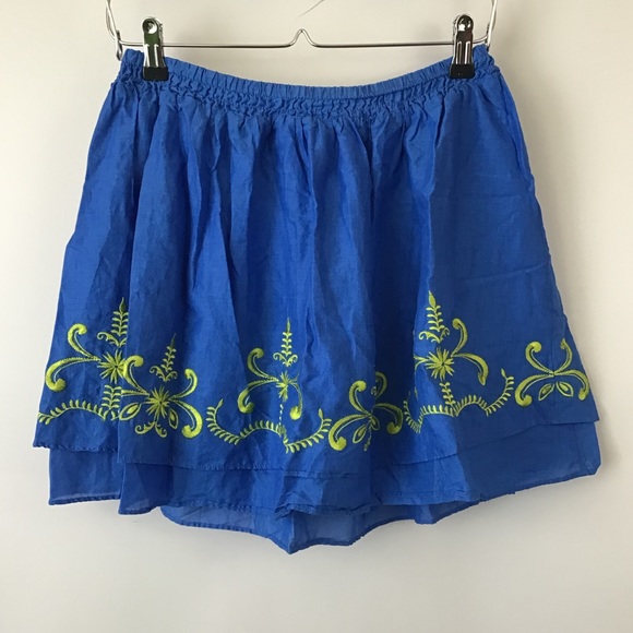 Calypso St. Barth Dresses & Skirts - Calypso St Barth Electric Blue Skirt